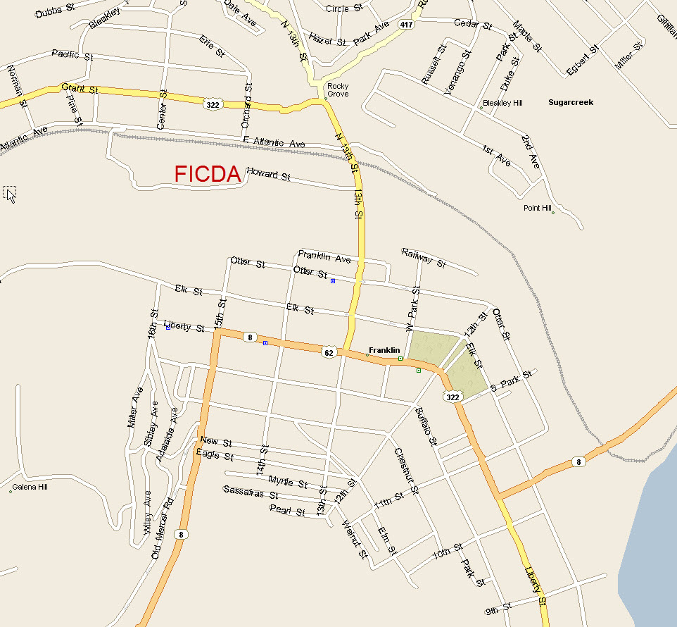 Map to FICDA